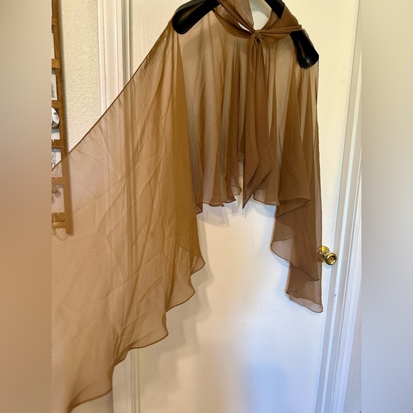 NWT Vintage Jack Bryan designed by Dupois formal dress with shawl - Picture 11 of 14